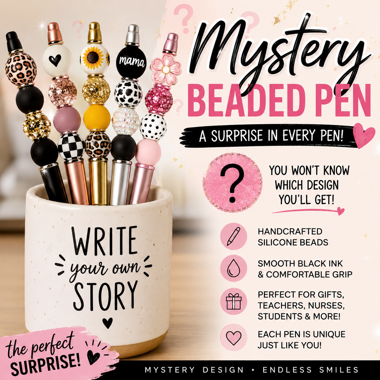 Mystery Beaded Pen