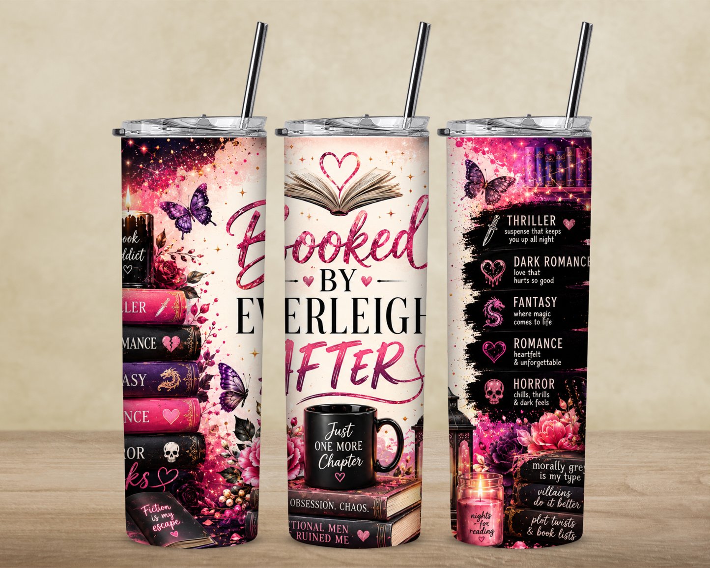 Bookish Tumblers