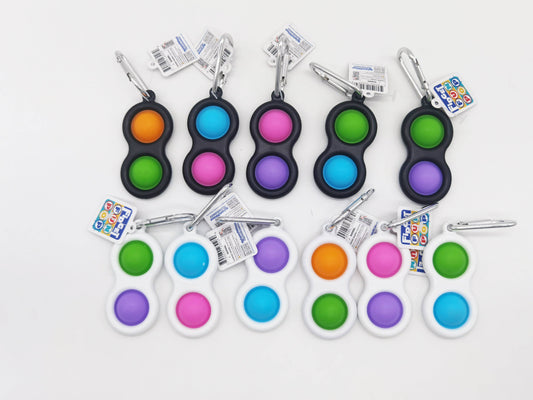 Sensory Pop Fidget Fun Keychain